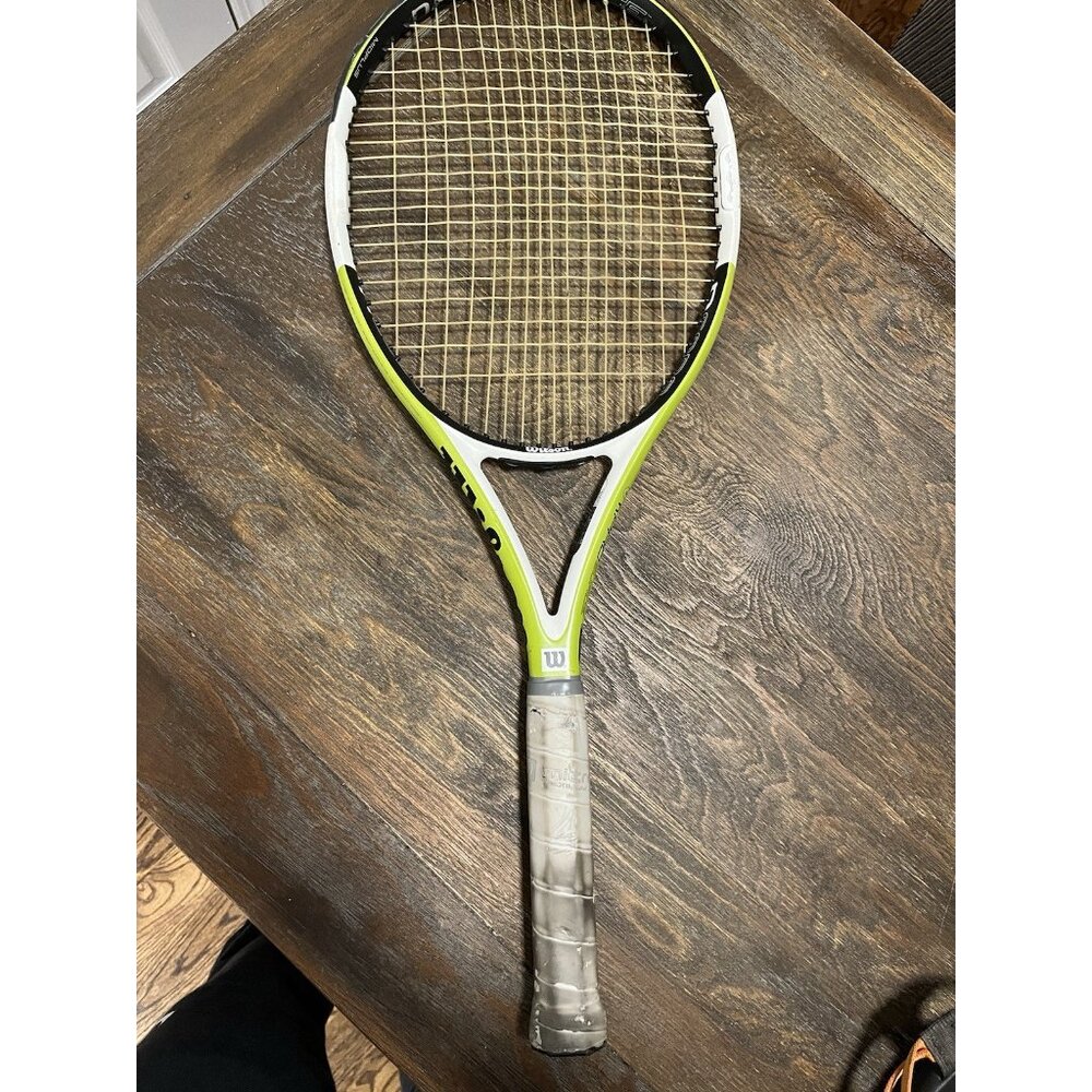 WILSON nCODE nPRO SURGE MP 100 TENNIS RACQUET 4 1/2 L4